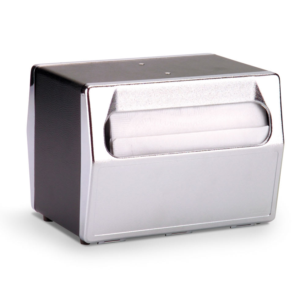 175-651606 Table-Type Napkin Dispenser - 2 Sided, Black
