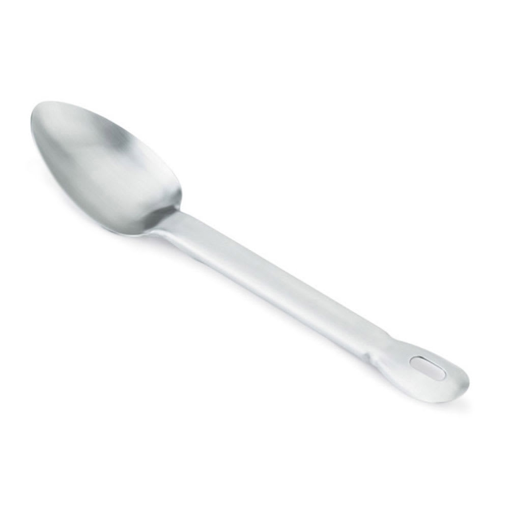 175-64403 13 1/4" Heavy-Duty Basting Spoon - Solid, Satin-Finish Stainless Steel