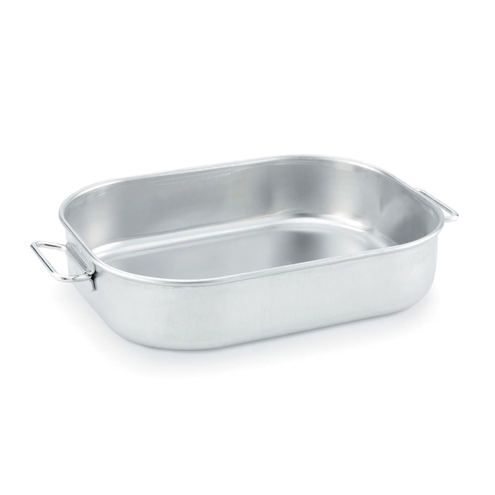 175-68251 Baking/Roasting Pan with Handles - 16 3/4x13" Aluminum
