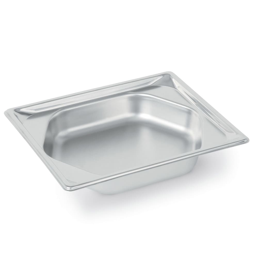 175-3102240 Super Pan® Shapes Half Size Steam Pan - Hexagon, Stainless Steel