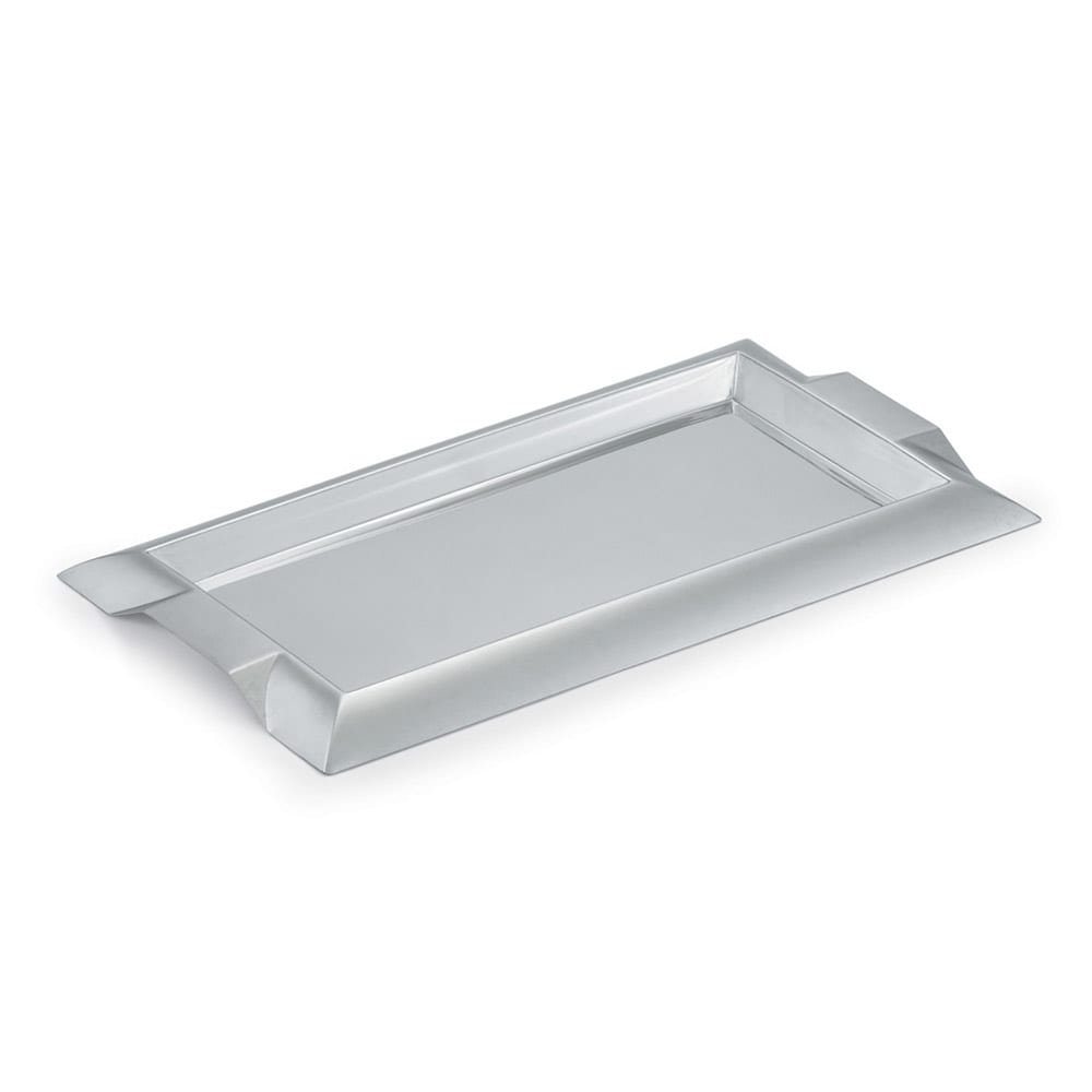 175-82094 Rectangular Serving Tray with Handles - 10" x 18" Stainless