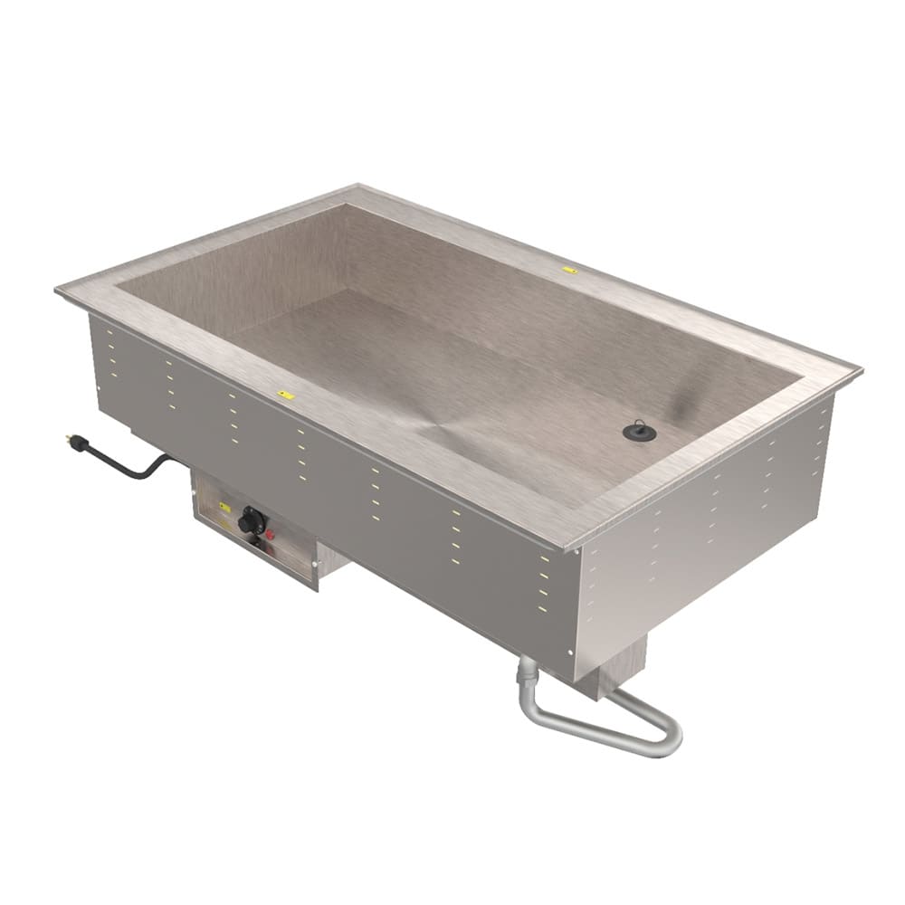 175-36504208 Drop-In Hot Food Well w/ (4) Full Size Pan Capacity, 208v/1ph