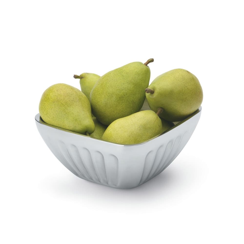 175-47681 1 4/5 qt Square Plain Insulated Bowl - SatinFinish Stainless