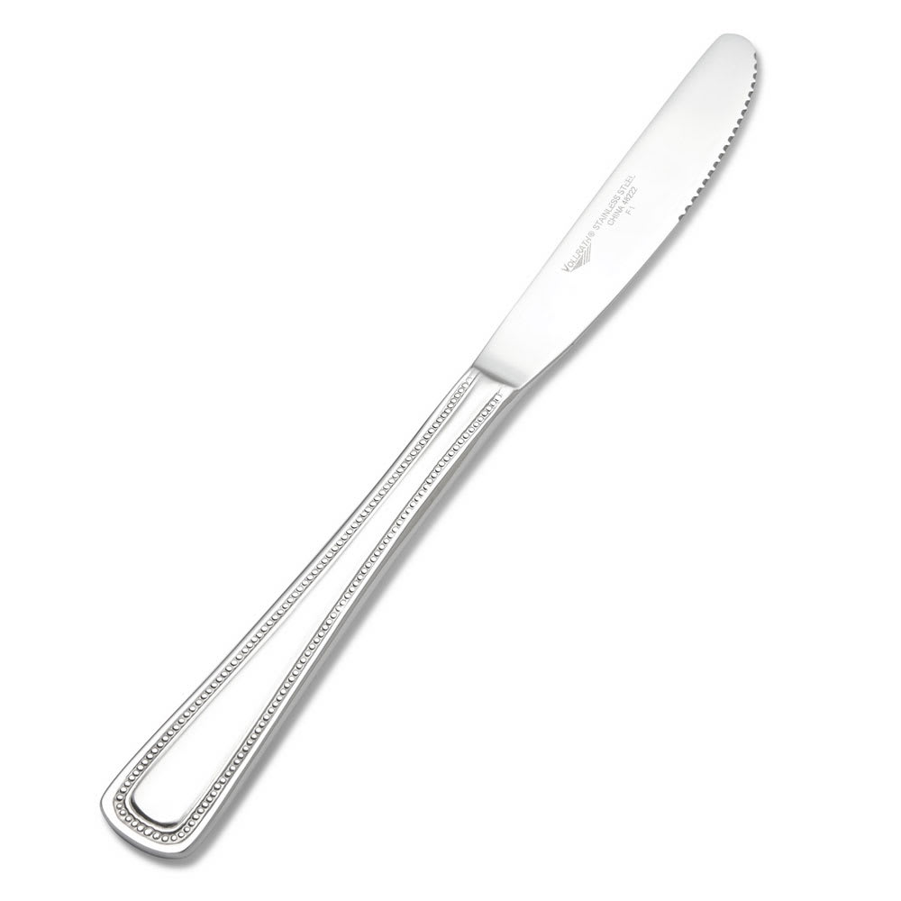 175-48222 8 7/8" Dinner Knife with 18/0 Stainless Grade, Brocade Pattern