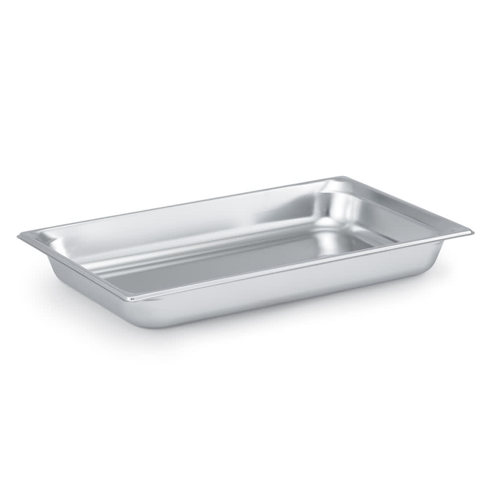 175-90012 Super Pan 3 Full Size Steam Pan - Stainless Steel