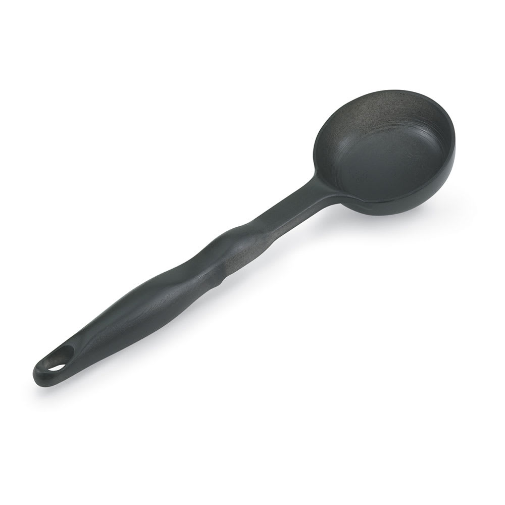 175-5283920 6 oz Round Solid Spoodle - Black