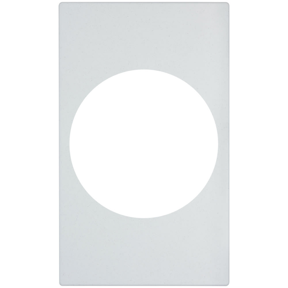 175-8242620 Miramar Template - For (1) 12" Stir Fry Pan, 21 1/8" x 12 3/4", White...