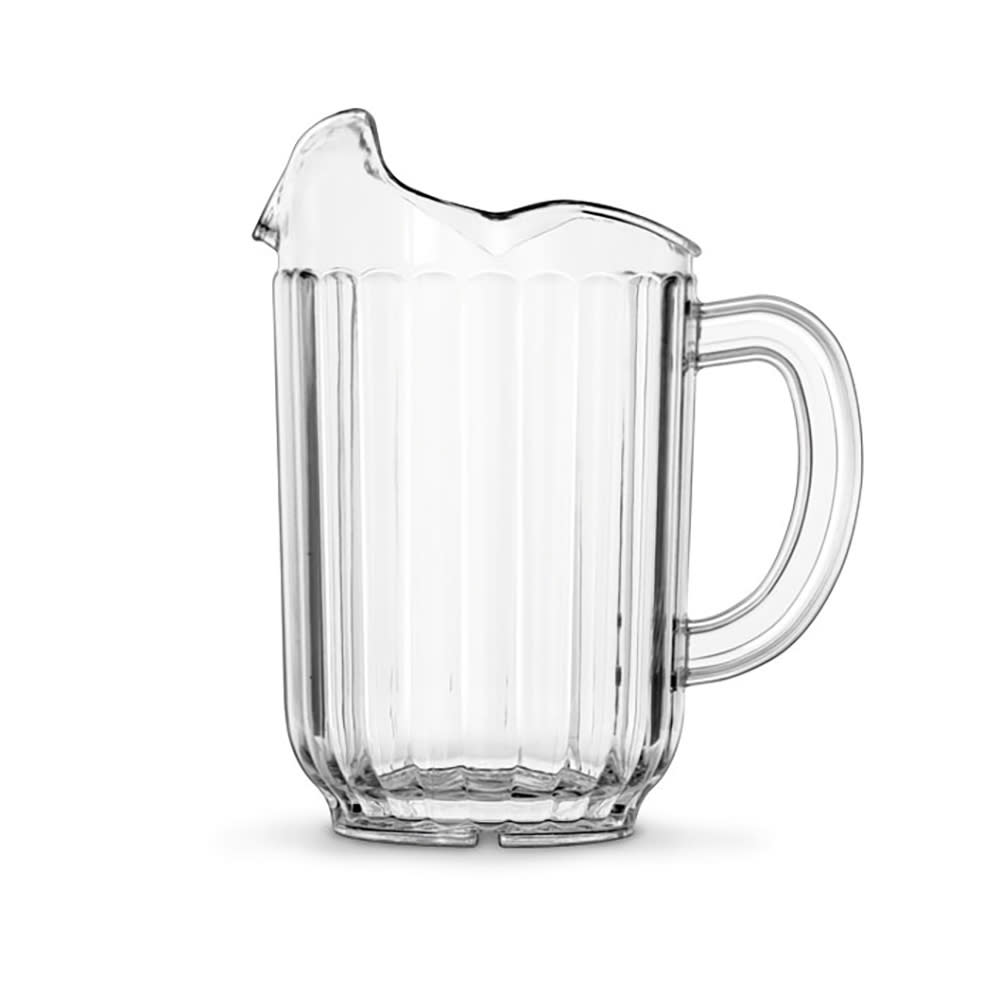 Winco WPS-32 Clear Plastic Water Pitcher 32 oz.