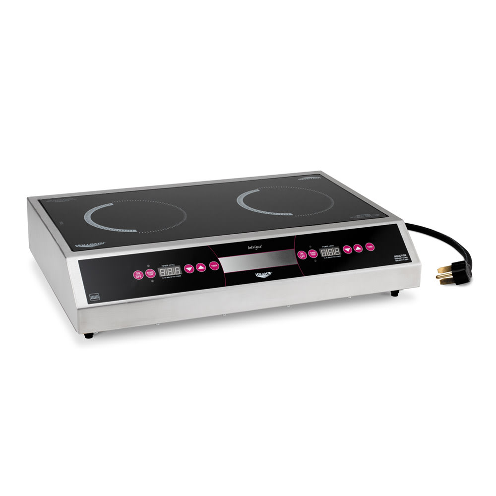 175-69523 Professional Series Countertop Induction Cooktop w/ (2) Burners, 208-240v/1ph