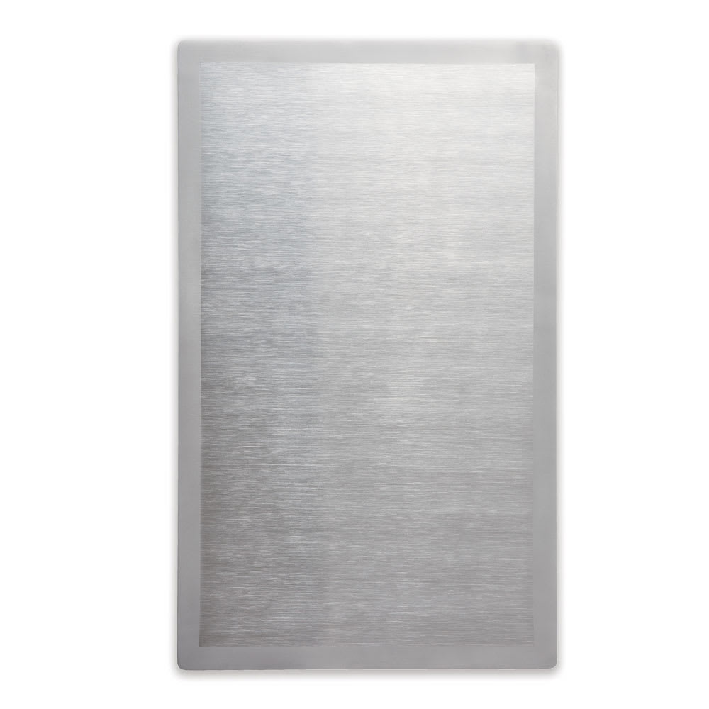 175-8240016 Miramar® Blank Template - Decorative Pans, 12x20", Stainless