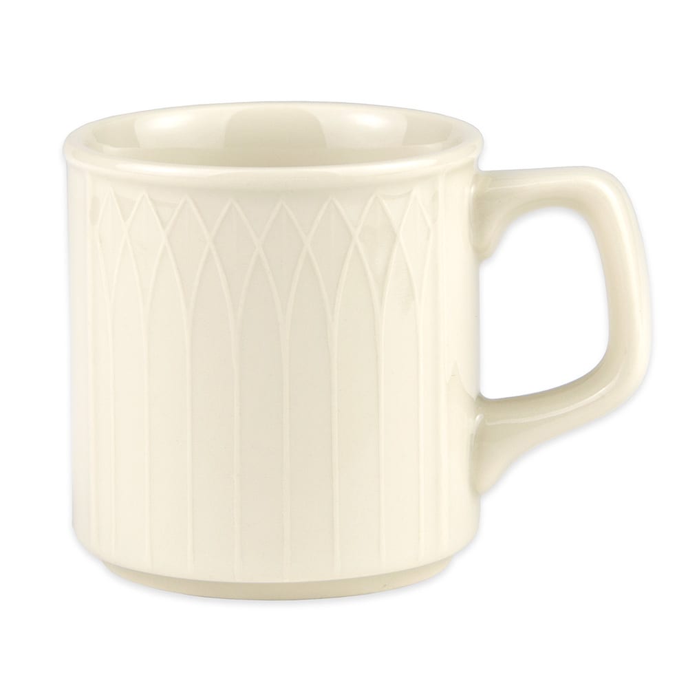 179-3327000 8 oz Gothic Blanc Mug - China, Ivory