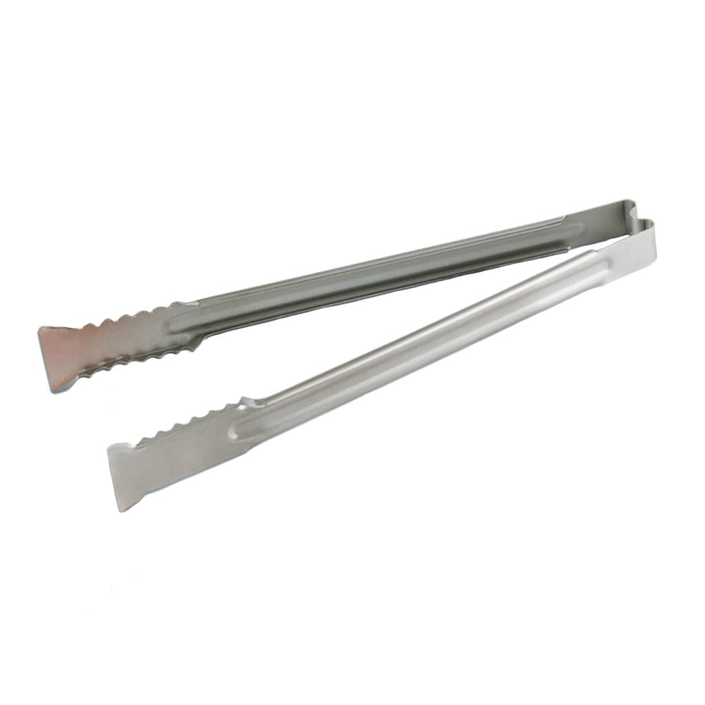 175-4791210 12"L Stainless Steel Utility Tongs