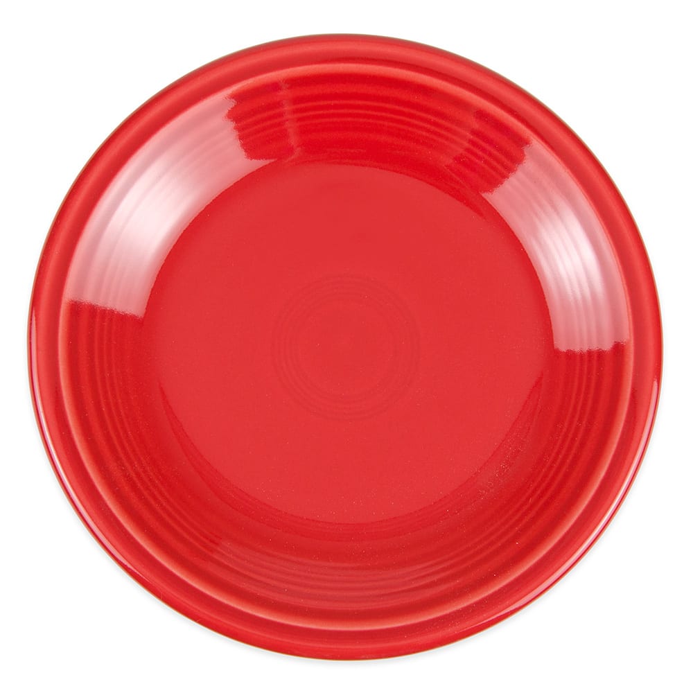 179-464326 7 1/4" Round Fiesta Plate - China, Scarlet