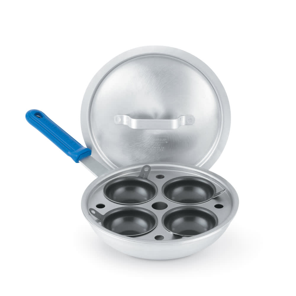 175-56507 4 Cup Egg Poacher Set - Aluminum