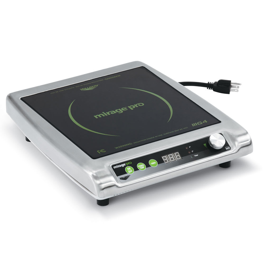 175-59510P Mirage® Countertop Induction Cooktop w/ (1) Burner, 120v/1ph