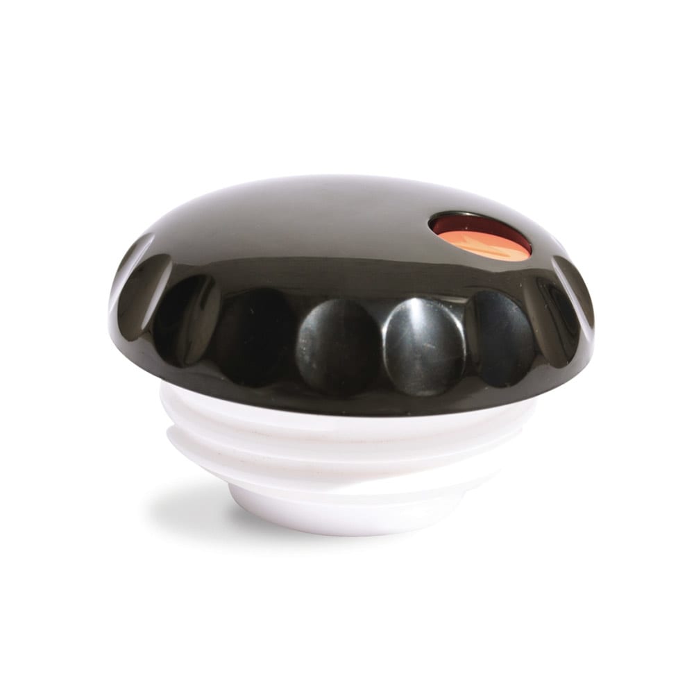 175-52127 10 oz Tilt & Pour Beverage Server Cover - Poly, Black