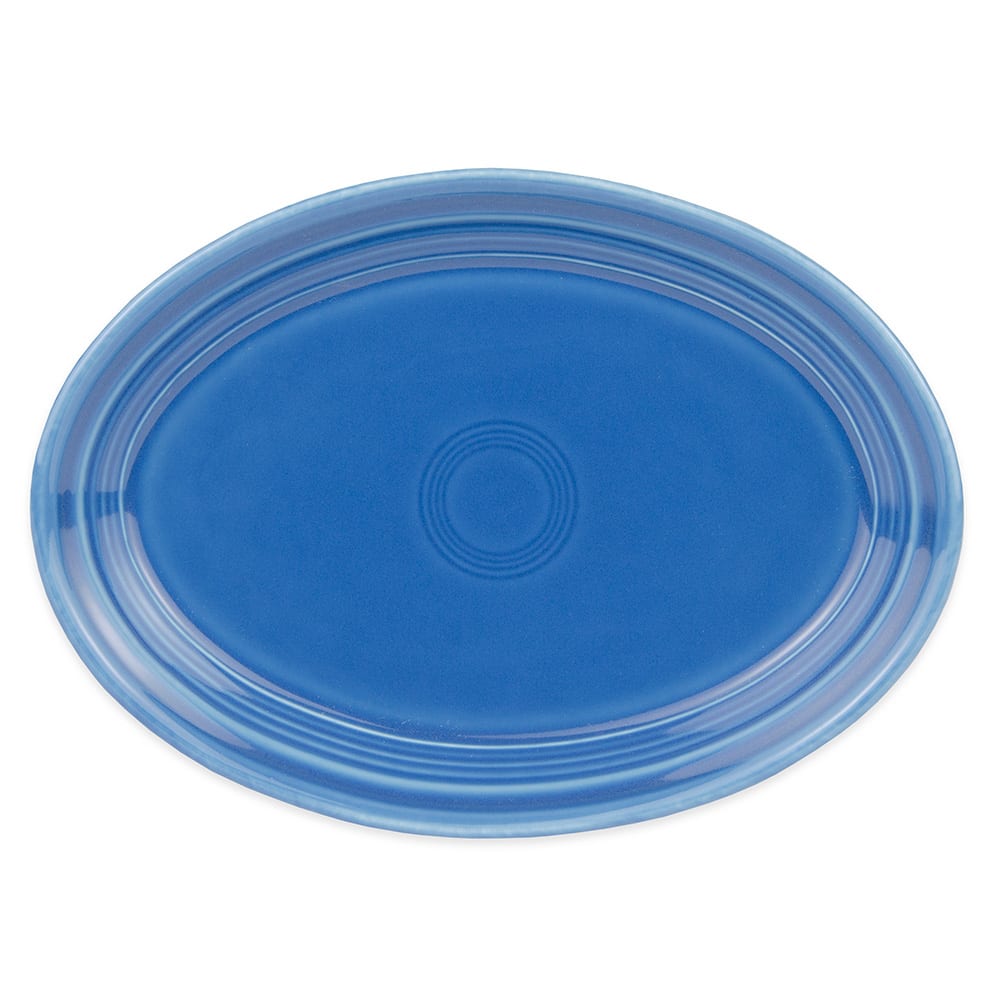 179-456337 9 5/8" x 6 3/4" Oval Fiesta Platter - China, Lapis