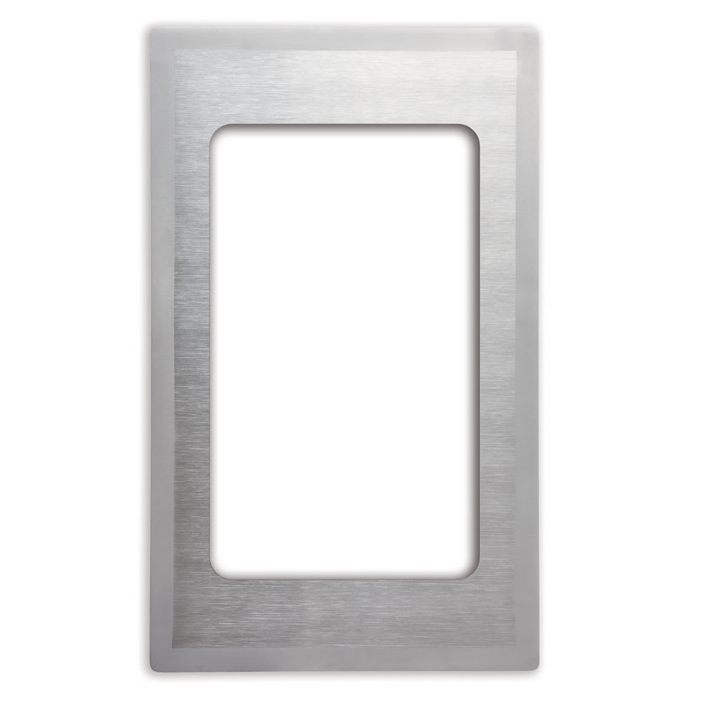 175-8240516 Miramar® Template - (1) 3/4 Rectangle Pan, 12x20", Stainless