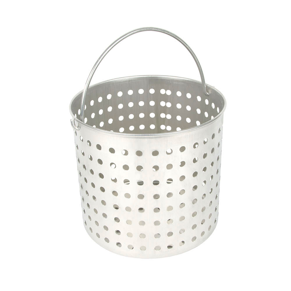 Winco ALSB-60 60 qt. Aluminum Stock Pot Steamer Basket 