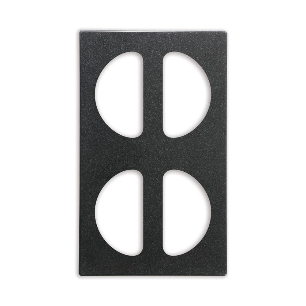 175-8241310 Miramar® Template - (4) 1/2 Oval Pans, 12x20", Resin
