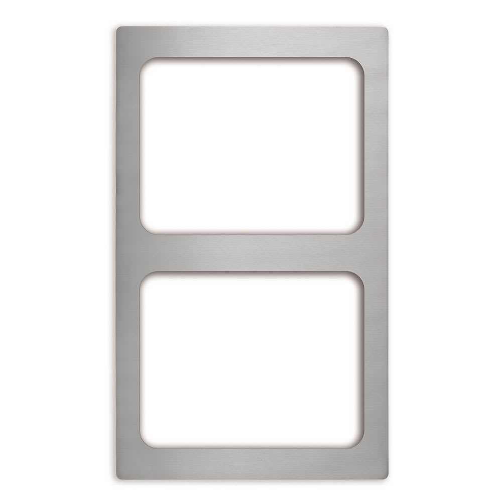 175-8244114 Miramar (2)Half-Size Pan Template - 12x20" Stainless