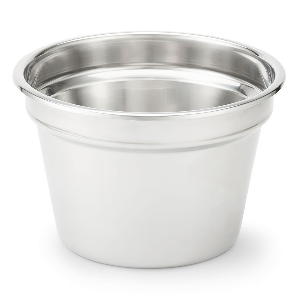 175-8231220 10 qt Miramar® Decorative Soup Inset - Stainless