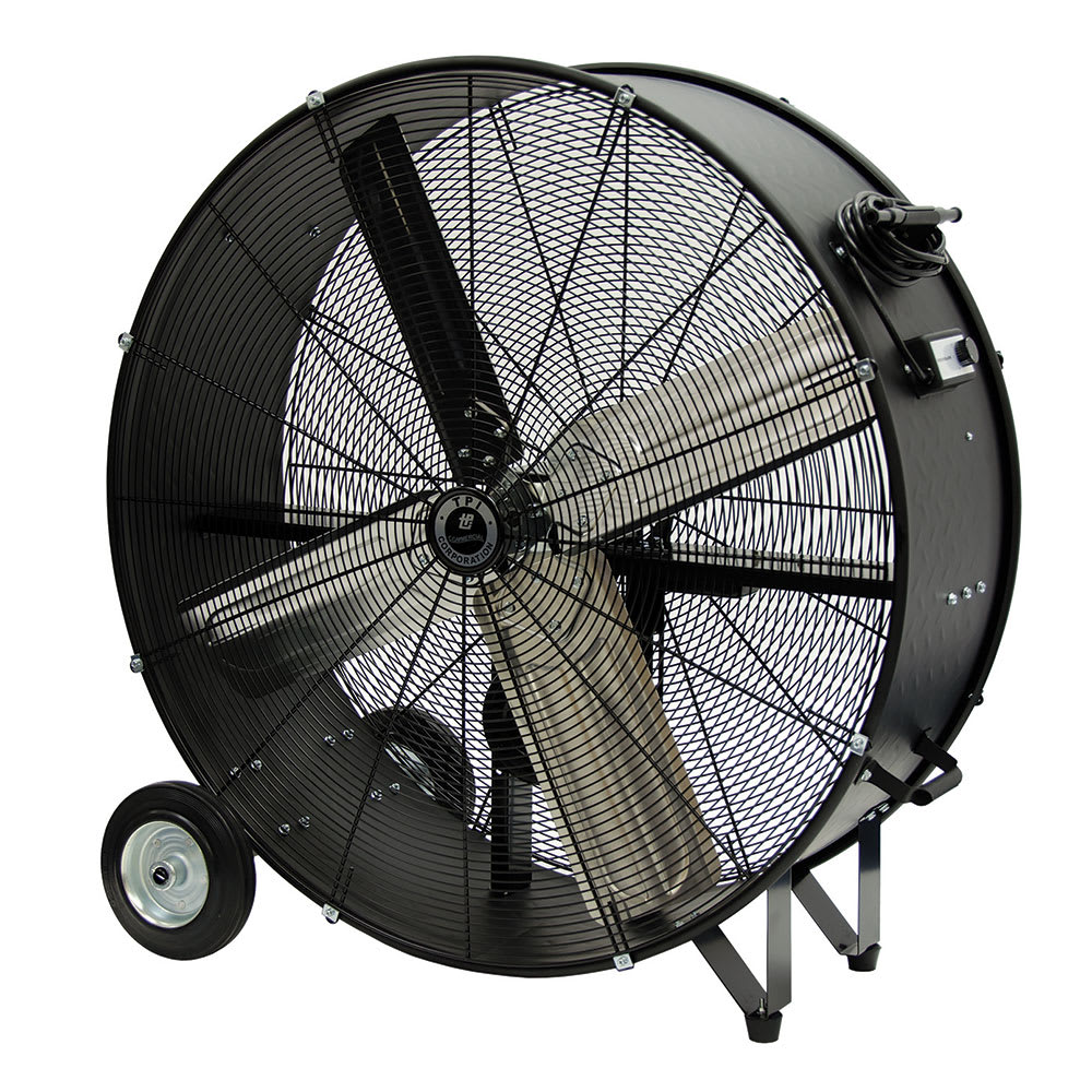 TPI CPB42-B 42" Portable Drum Fan w/ (2) Speeds - Steel, 120v