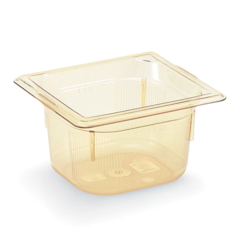175-9064410 4"D Sixth Size High Temp Food Pan