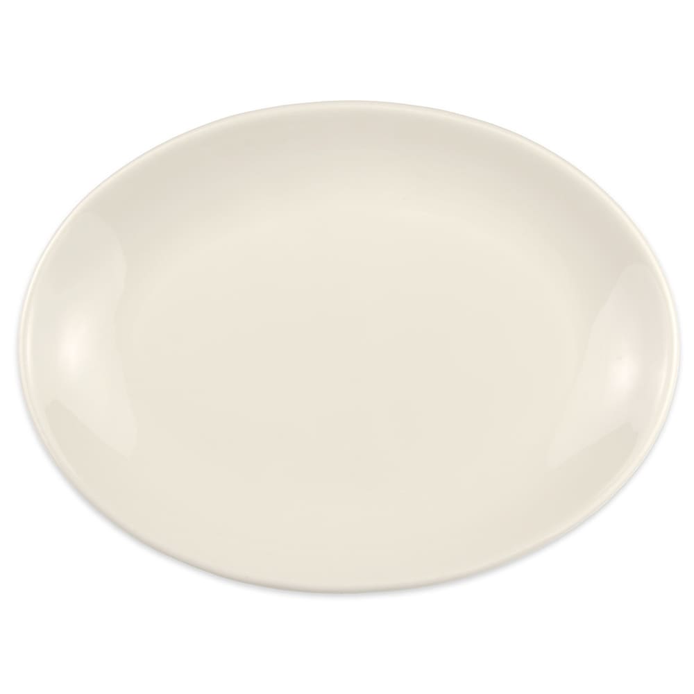 179-31300 11 1/2" x 8 5/8" Oval Empire Platter - China, Arctic White