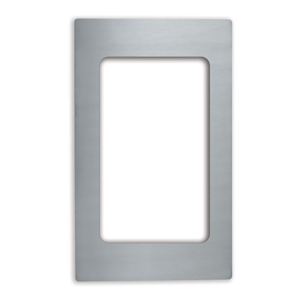 175-8240514 Miramar Template - (1) Rectangle 3/4 Size Pan, 12x20" Stainless