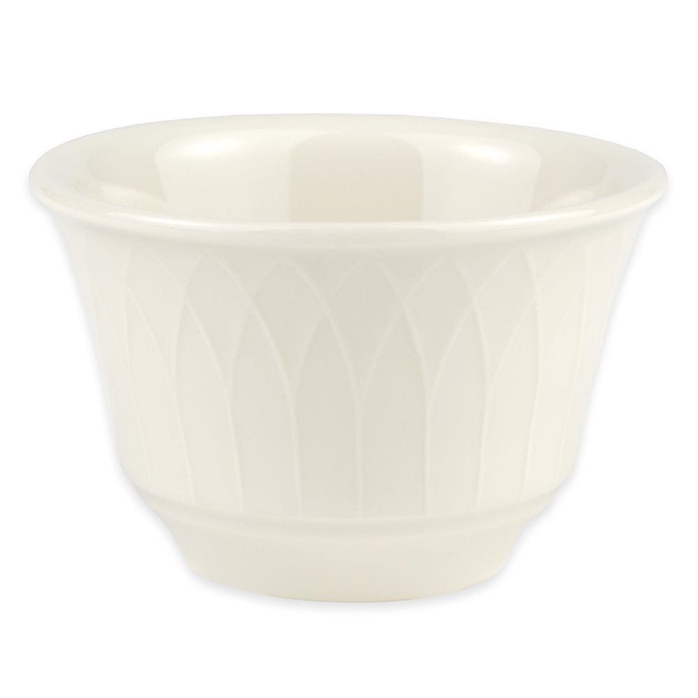 179-3307000 7 oz Round Gothic Blanc Bouillon Bowl - China, Ivory