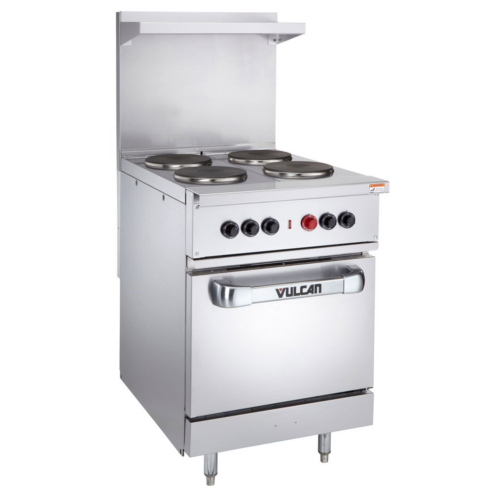 207-EV24S4FP4803 24" EV Series Electric Range w/ (4) French Hot Plates, 480v/1ph/3ph