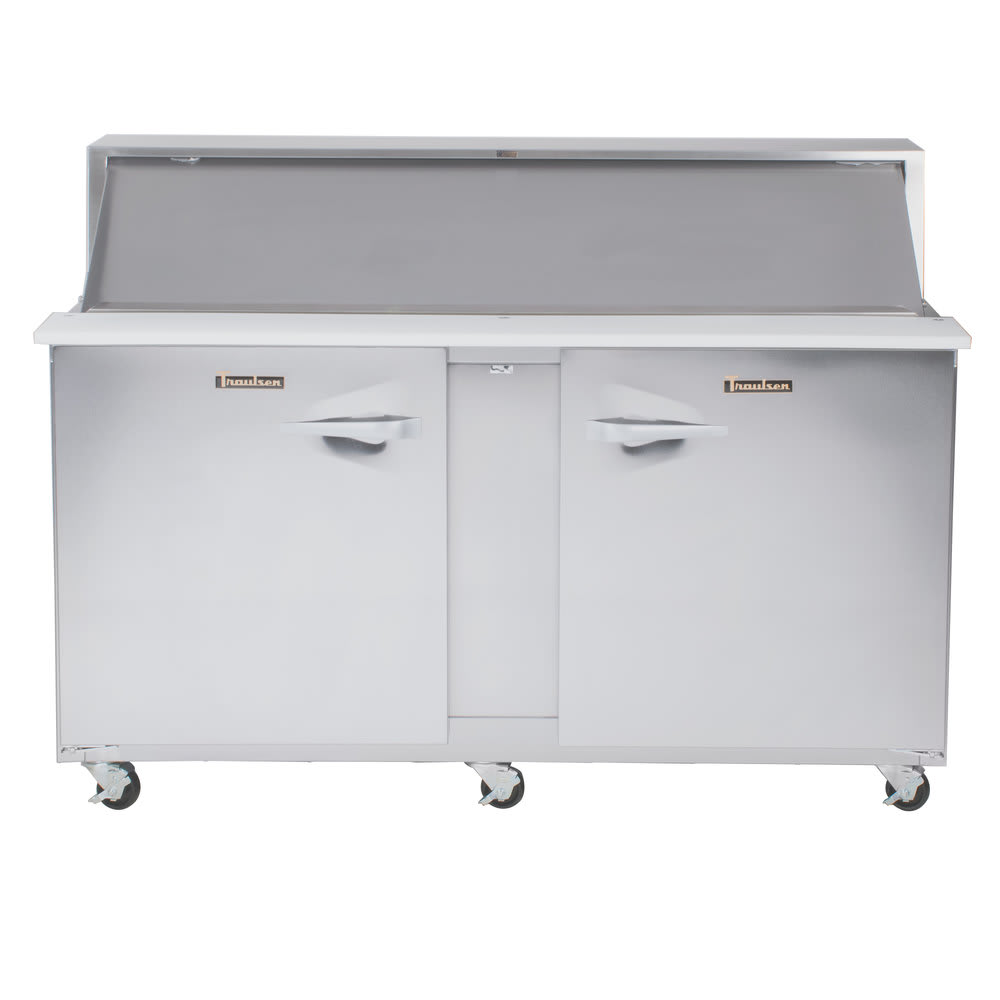 206-UPT6024LR 60" Dealer's Choice Sandwich/Salad Prep Table w/ Refrigerated Base, 115v
