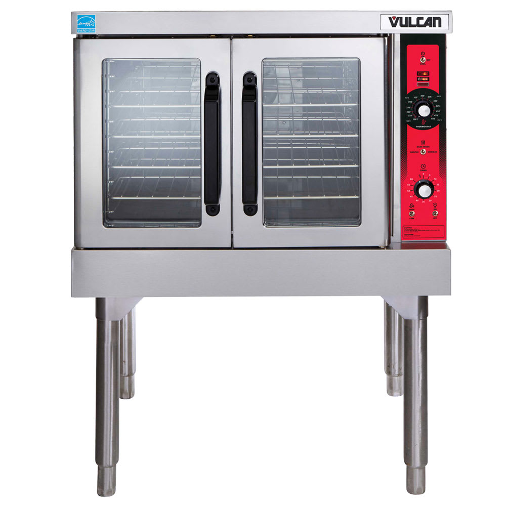 207-SG4LP Single Full Size Liquid Propane Gas Convection Oven - 60,000 BTU