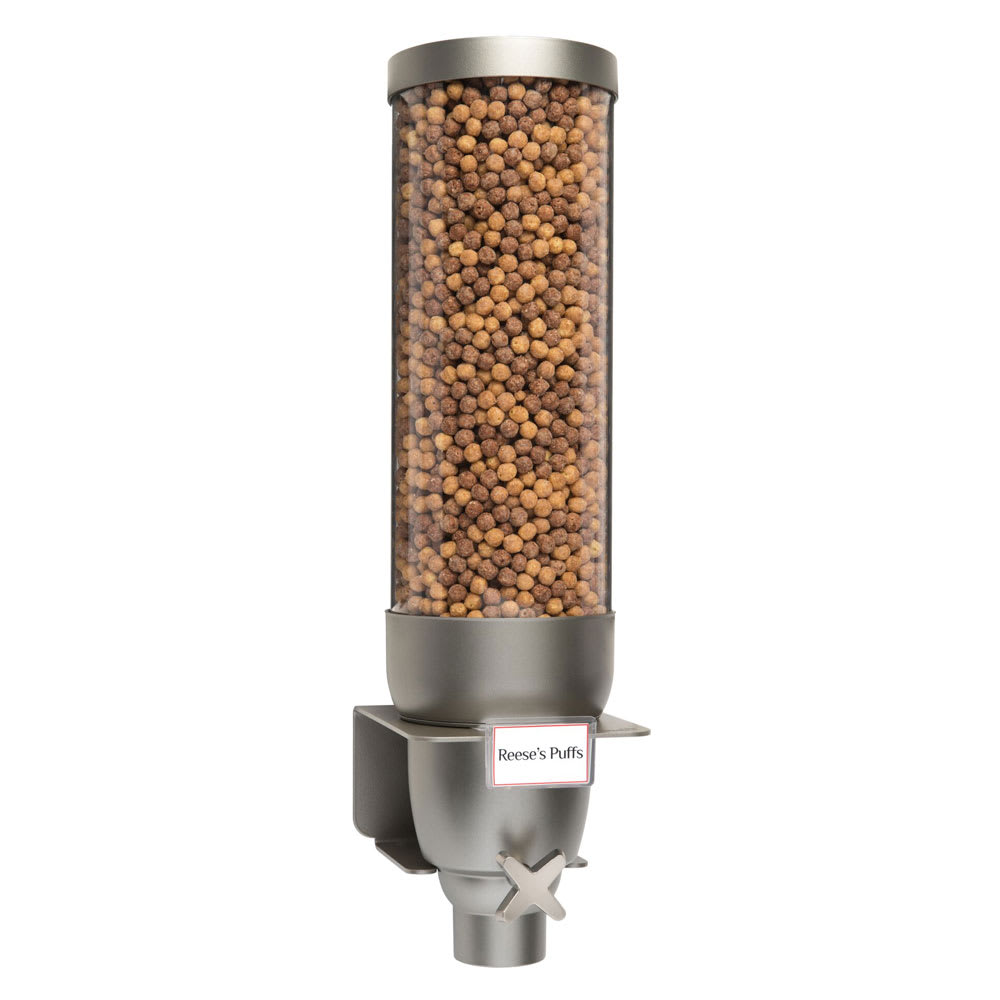 209-EZ538 Wall-Mount Dry Food Dispenser, Two 2 gal Hoppers