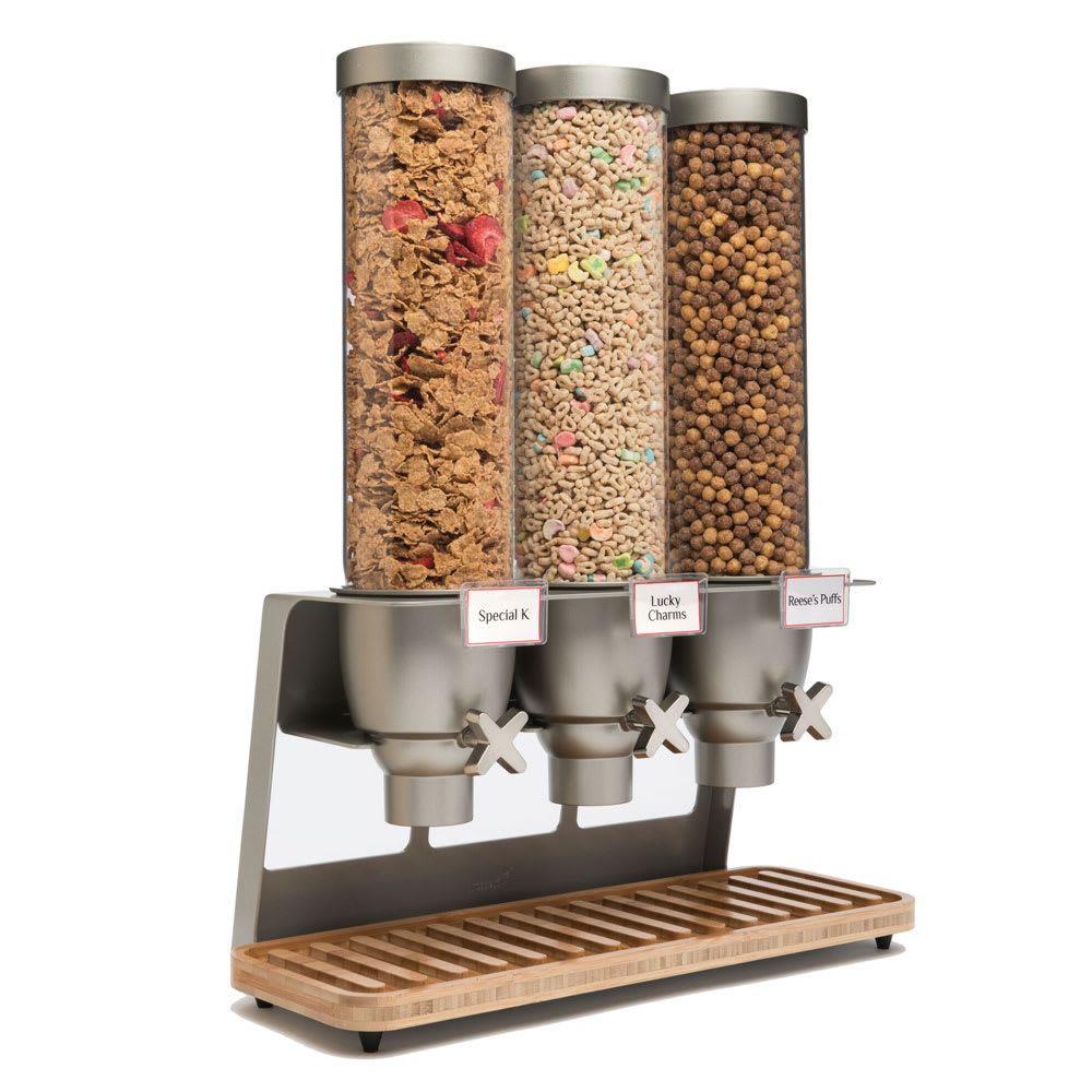 209-EZ547 Countertop Dry Food Dispenser, (3) 1 3/10 gal Hoppers