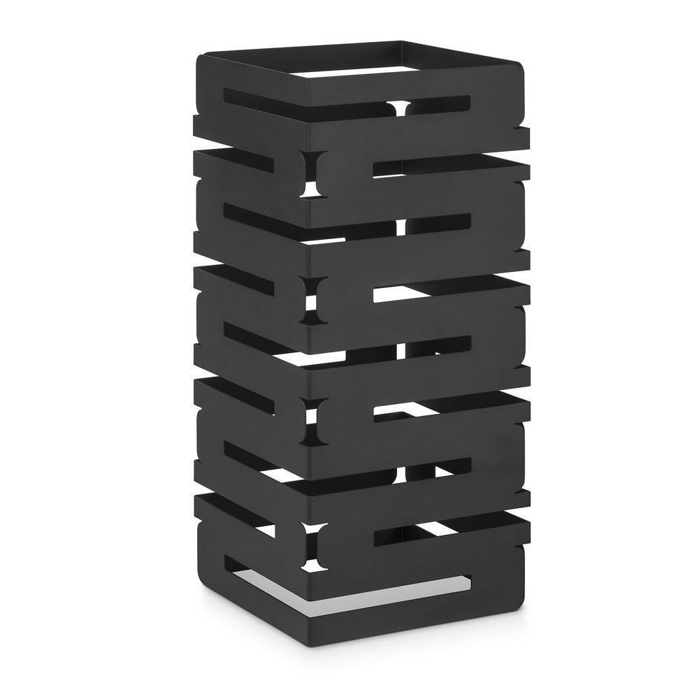 209-SM241 Multi-Level Square Display Riser - 8" x 18", Black