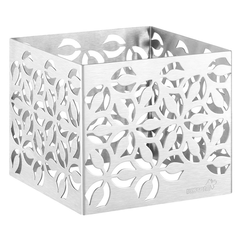 209-LD159 7" Square Display Riser, Brushed Stainless