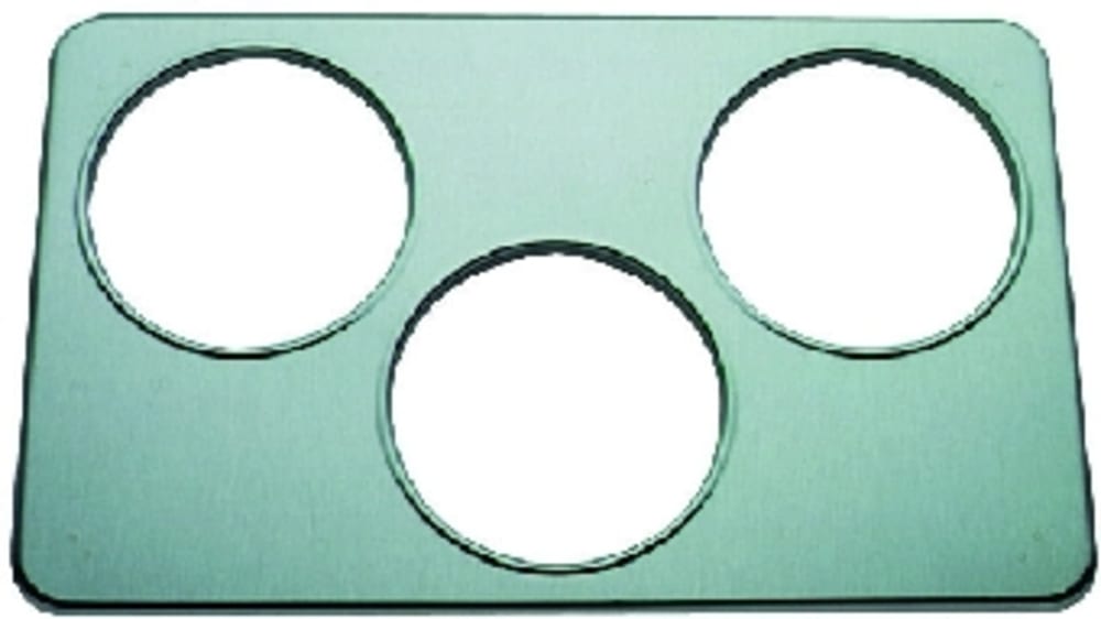 212-31 Adaptor Plate - 3, 6 1/2"Holes - Stainless Steel