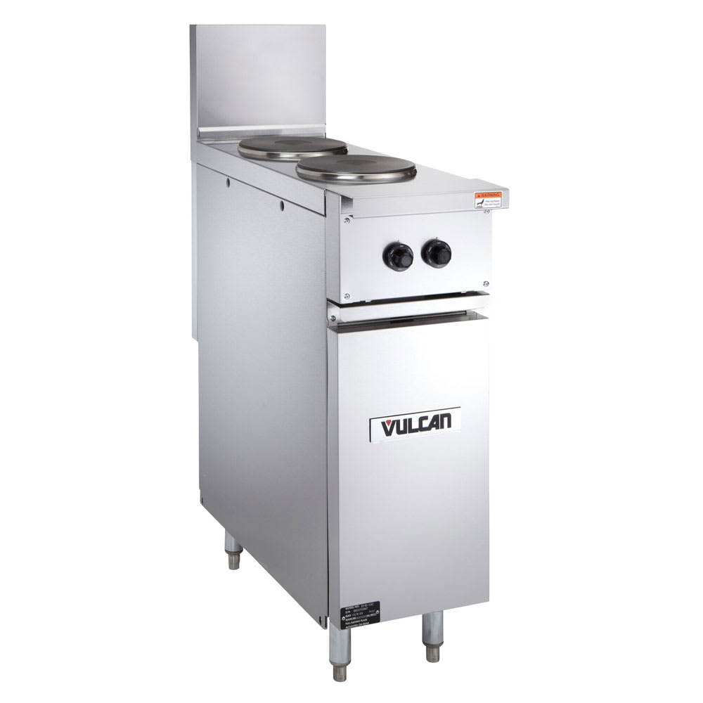 207-EV122FP2403 12" Expando Electric Range w/ (2) French Hot Plates, 240v/1ph/3ph
