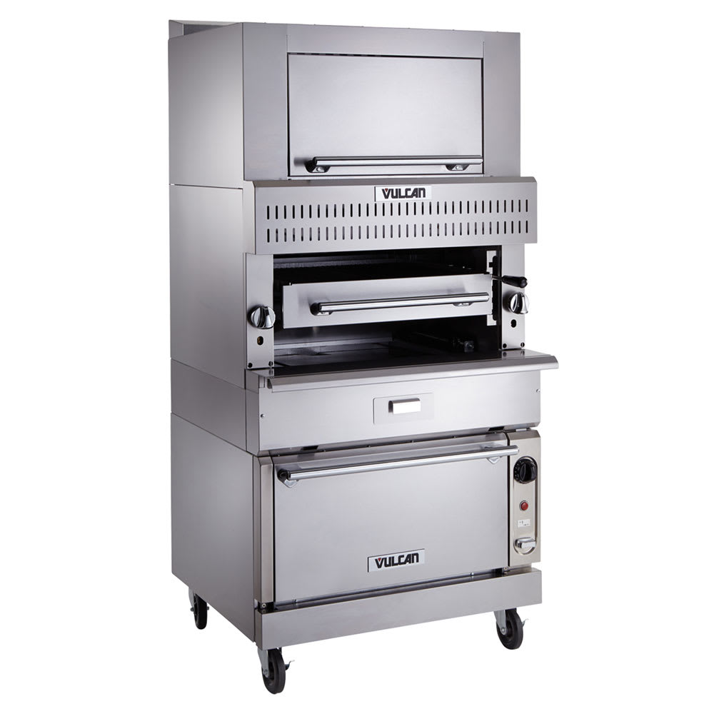 207-VIR1SFNG Deck-Broiler w/ Infrared Burners, Standard Oven, Natural Gas