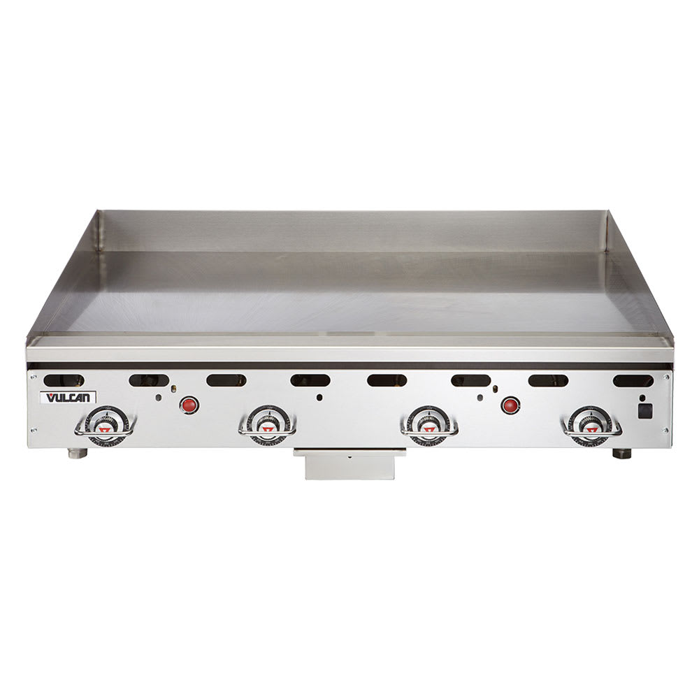 207-MSA48LP 48" Gas Griddle w/ Thermostatic Controls - 1" Steel Plate, Liquid Propane