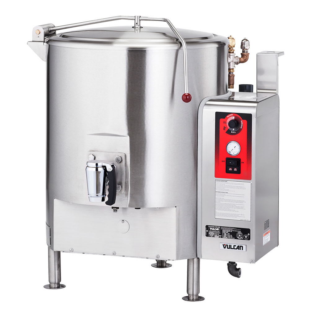 207-SL80 80 gal Steam Kettle - Stationary, Full Jacket, Direct Steam