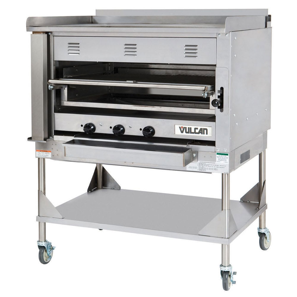 Over fired broiler outlet