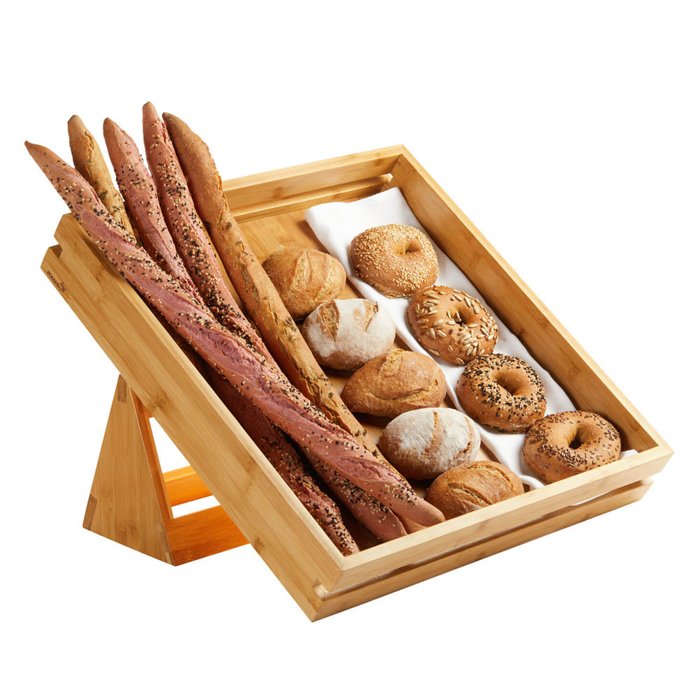 209-SB112 Natura™ 2 Piece Tray & Stand Set, Bamboo
