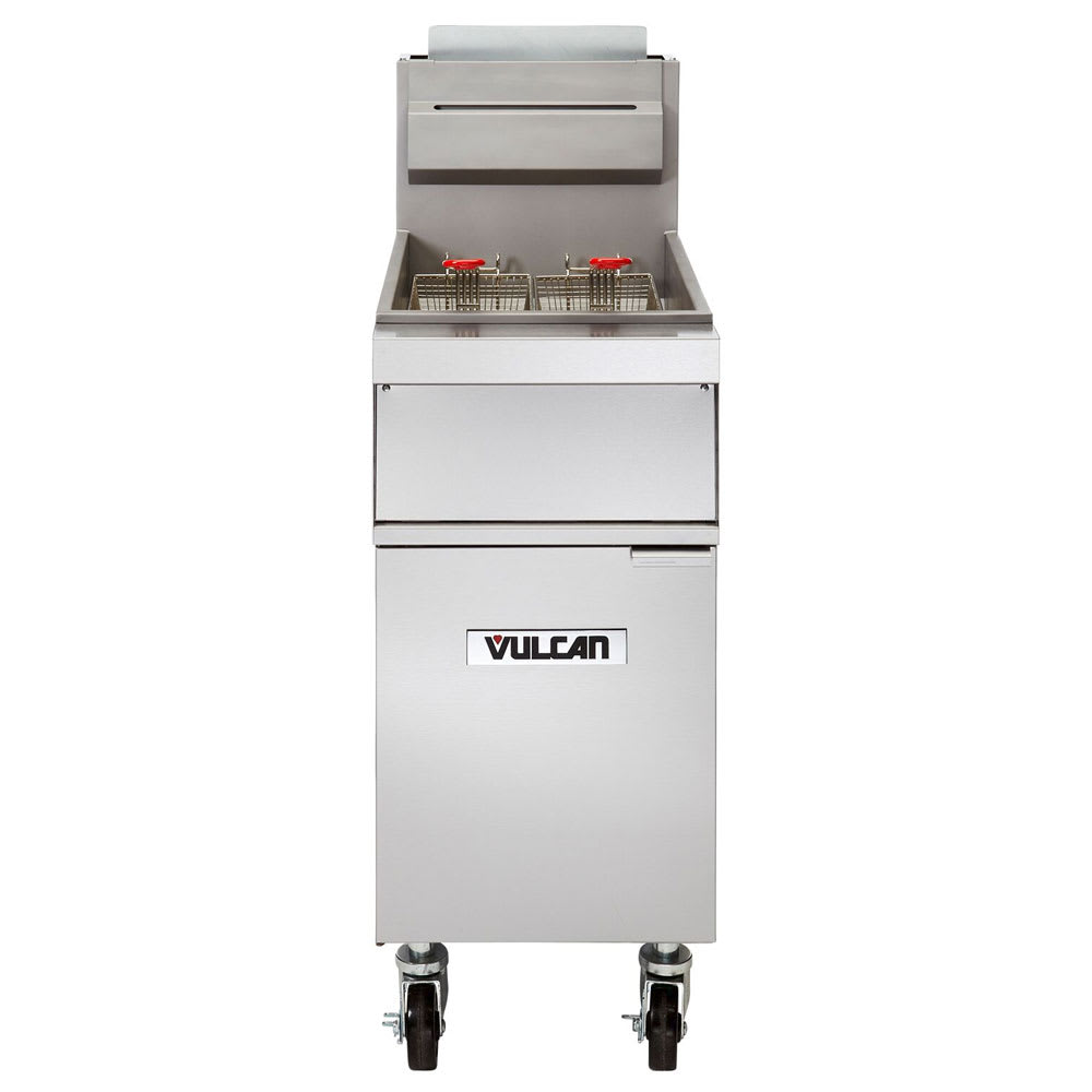 207-1GR45MLP Gas Fryer - (1) 50 lb Vat, Floor Model, Liquid Propane