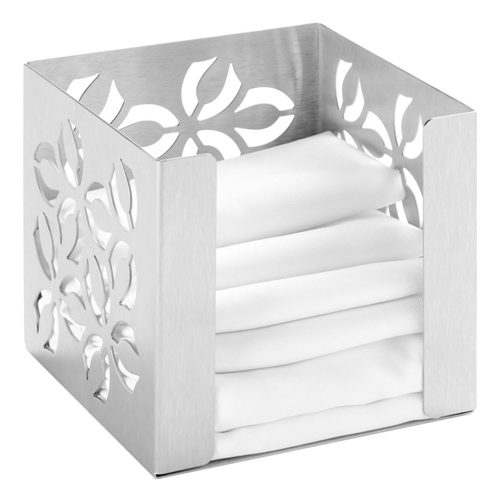 Square Stainless Steel Napkin Holder