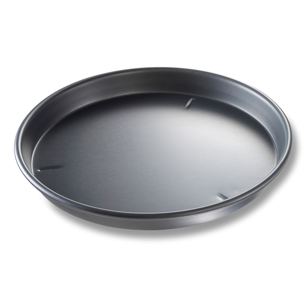 225-91145 14" Deep Dish Pizza Pan, BAKALON, 1 1/2" Deep, AMERICOAT Glazed 14 ga Anodize...