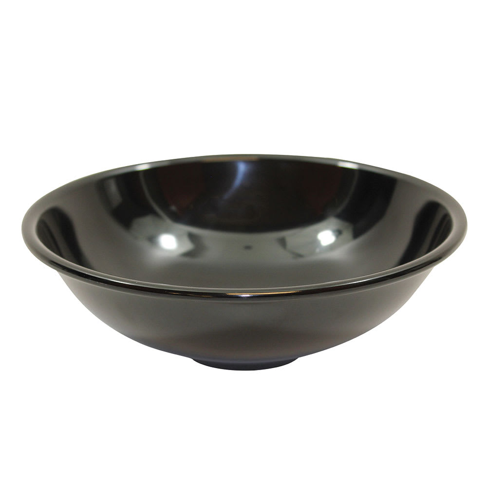 229-282B 36 oz Round Melamine Bowl, Black