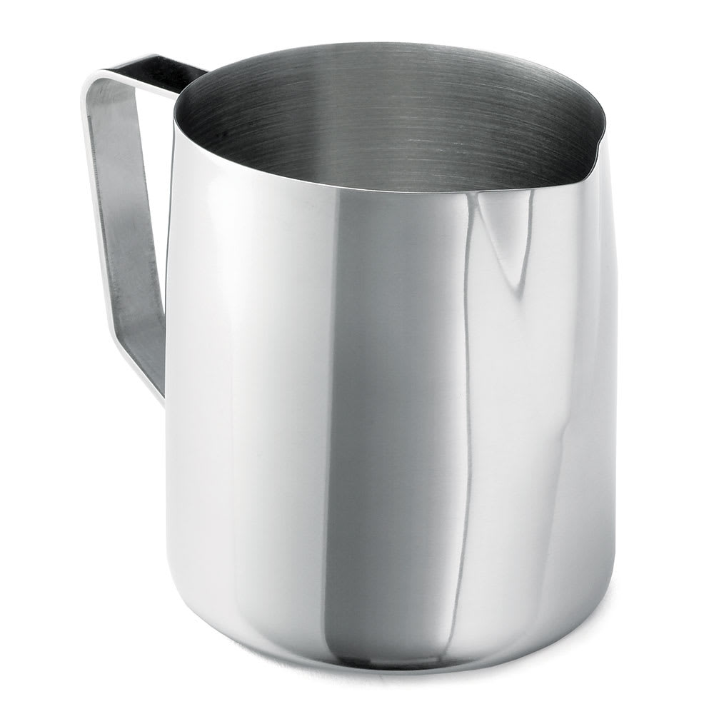 229-2014 12 14 oz Stainless Steel Frothing Cup, Mirror Finish